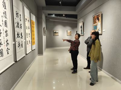 翰墨书盛世 妙笔绘国安 一场展现家国情怀的艺术展览