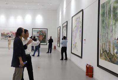 迎国庆“墨象欣然·国画精品展”亮相河间美术馆 彰显时代风华与艺术传承
